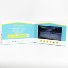 Les chèques-cadeau de VIF libèrent la carte de voeux visuelle d'affichage à cristaux liquides, solution visuelle d'action de carte de voeux de brochure