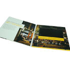Couleur visuelle CMYK de la brochure 4 d'affichage à cristaux liquides de livret d'affaires imprimant la mémoire 4GB