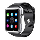 Temps du monde de montre de bracelet de Bluetooth de l'écran tactile A1 avec la caméra de 0.3M