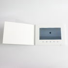Adapté aux besoins du client imprimant 7 la mémoire blanche 1000mAh de la carte vierge 2GB de carte de brochure visuelle CD de pouce pour la publicité
