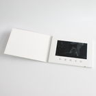 Adapté aux besoins du client imprimant 7 la mémoire blanche 1000mAh de la carte vierge 2GB de carte de brochure visuelle CD de pouce pour la publicité
