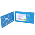 4.3inch durable carte visuelle de brochure d'affichage à cristaux liquides de 6 pouces avec les journaux imprimés