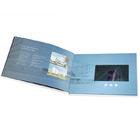 cartes de voeux faites sur commande de cadeau de brochure visuelle de l'affichage à cristaux liquides 2GB 7&quot; batteries au lithium rechargeables