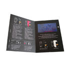 La brochure visuelle d'affichage à cristaux liquides de stratification mate CONTRE le livre imprimé facilite vos affaires