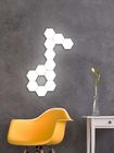 Hexagonal en plastique à effleurement de lampe de mur de LED Quantum pour des amants du cadeau DIY