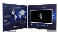 7 livret visuel de pouce 2GB, carte vidéo de commercialisation d'affichage à cristaux liquides pour l'intruction de société