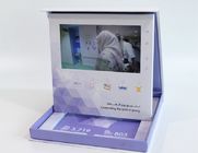 Taille de l'écran visuelle de carte de voeux de carte vidéo d'affichage à cristaux liquides de coutume 10,1 pouces