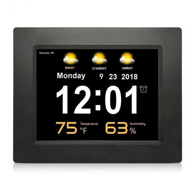Pendule 256MB à lecture digitale avec la date et la température avec 8