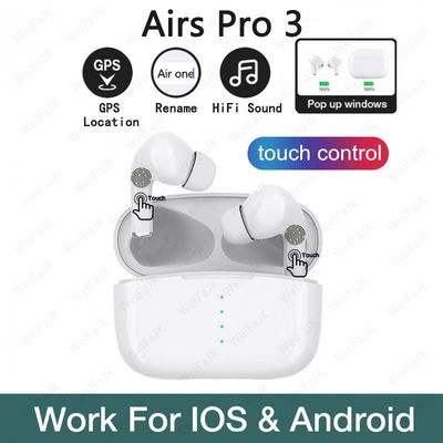 GPS retitrent TWS IPX6 Bluetooth écouteur sans fil pour Airpodes pro 3